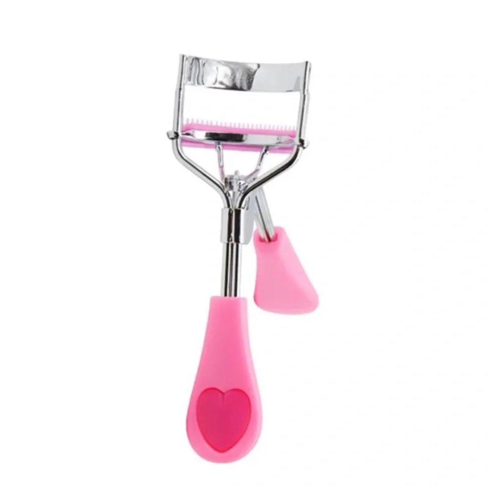 Skinny Dip Peach Heart Handle Eyelash Curler